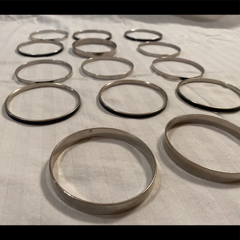 Assorted Silver Bracelets